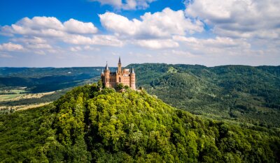 Obraz Zamek na wzgórzu Niemcy